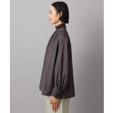 シアーAラインブラウス | MICHEL KLEIN | 詳細画像23 