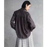 シアーAラインブラウス | MICHEL KLEIN | 詳細画像4 