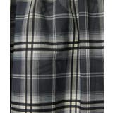 [セットアップ対応]ギャザーブラウス シアーチェック柄 | MICHEL KLEIN | 詳細画像14 