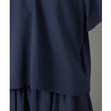 [セットアップ対応]ギャザーブラウス サッカー無地 | MICHEL KLEIN | 詳細画像18 