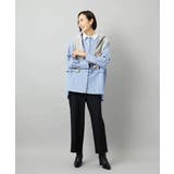 [2WAY]クレリックオーバーサイズストライプシャツ | MICHEL KLEIN | 詳細画像12 