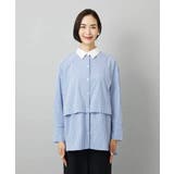 [2WAY]クレリックオーバーサイズストライプシャツ | MICHEL KLEIN | 詳細画像23 