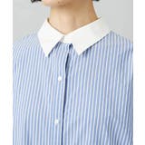 [2WAY]クレリックオーバーサイズストライプシャツ | MICHEL KLEIN | 詳細画像26 