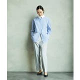 [2WAY]クレリックオーバーサイズストライプシャツ | MICHEL KLEIN | 詳細画像7 