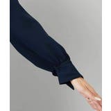 [セットアップ対応]ノーカラーブラウス | MICHEL KLEIN | 詳細画像19 