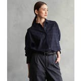 [セットアップ対応]チェックコーデュロイシャツ | MICHEL KLEIN | 詳細画像2 