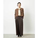 ギャザーディテールブラウス | MICHEL KLEIN | 詳細画像15 