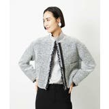 ギャザーディテールブラウス | MICHEL KLEIN | 詳細画像5 