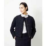 ギャザーディテールブラウス | MICHEL KLEIN | 詳細画像6 