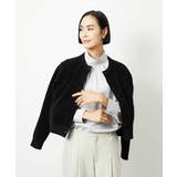 ギャザーディテールブラウス | MICHEL KLEIN | 詳細画像8 