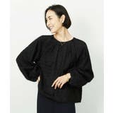 [セットアップ対応]袖ボリュームブラウス | MICHEL KLEIN | 詳細画像1 