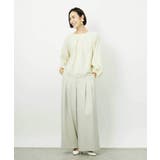 [セットアップ対応]袖ボリュームブラウス | MICHEL KLEIN | 詳細画像18 