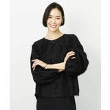 [セットアップ対応]袖ボリュームブラウス | MICHEL KLEIN | 詳細画像2 