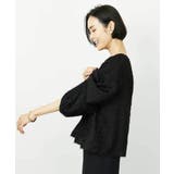 [セットアップ対応]袖ボリュームブラウス | MICHEL KLEIN | 詳細画像3 