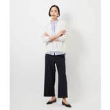 テンセルドビー細ボウタイブラウス | MICHEL KLEIN | 詳細画像18 