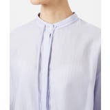 テンセルドビー細ボウタイブラウス | MICHEL KLEIN | 詳細画像24 