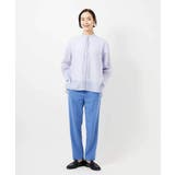 テンセルドビー細ボウタイブラウス | MICHEL KLEIN | 詳細画像5 