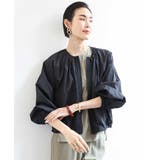 [セットアップ対応]サイドドロストノースリーブブラウス | MICHEL KLEIN | 詳細画像15 