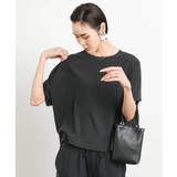 ブラック | [セットアップ対応]オーバーTブラウス | MICHEL KLEIN