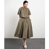 [ドライタッチ]ギャザーブラウス 無地(セットアップ対応) | MICHEL KLEIN | 詳細画像14 