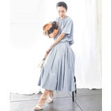 [ドライタッチ]ギャザーブラウス 無地(セットアップ対応) | MICHEL KLEIN | 詳細画像17 