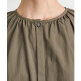 [ドライタッチ]ギャザーブラウス 無地(セットアップ対応) | MICHEL KLEIN | 詳細画像2 