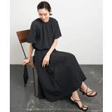 [ドライタッチ]ギャザーブラウス 無地(セットアップ対応) | MICHEL KLEIN | 詳細画像22 