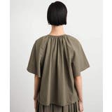 [ドライタッチ]ギャザーブラウス 無地(セットアップ対応) | MICHEL KLEIN | 詳細画像27 