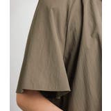 [ドライタッチ]ギャザーブラウス 無地(セットアップ対応) | MICHEL KLEIN | 詳細画像3 