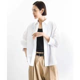 オーバーサイズシャンブレーシャツ | MICHEL KLEIN | 詳細画像3 