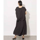 [セットアップ対応]楊柳Vネックデザインブラウス | MICHEL KLEIN | 詳細画像18 