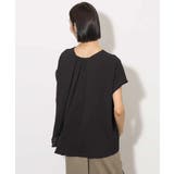 [セットアップ対応]楊柳Vネックデザインブラウス | MICHEL KLEIN | 詳細画像9 