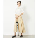 [セットアップ対応]チェックジャカードレースブラウス | MICHEL KLEIN | 詳細画像18 