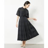 [セットアップ対応]チェックジャカードレースブラウス | MICHEL KLEIN | 詳細画像8 