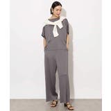 [セットアップ対応]サテンオーバーブラウス | MICHEL KLEIN | 詳細画像47 