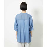 バンドカラーシアーブラウス | MICHEL KLEIN | 詳細画像36