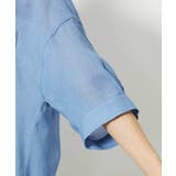 バンドカラーシアーブラウス | MICHEL KLEIN | 詳細画像38