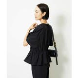 ［セットアップ対応/2WAY]ウエストマークギャザーブラウス | MICHEL KLEIN | 詳細画像14 