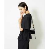 ［セットアップ対応/2WAY]ウエストマークギャザーブラウス | MICHEL KLEIN | 詳細画像15 