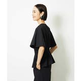 ［セットアップ対応/2WAY]ウエストマークギャザーブラウス | MICHEL KLEIN | 詳細画像17 