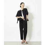 ［セットアップ対応/2WAY]ウエストマークギャザーブラウス | MICHEL KLEIN | 詳細画像21 