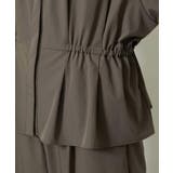 ［セットアップ対応/2WAY]ウエストマークギャザーブラウス | MICHEL KLEIN | 詳細画像27 