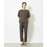 ［セットアップ対応/2WAY]ウエストマークギャザーブラウス | MICHEL KLEIN | 詳細画像5 