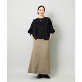 シアー裏毛アクセントラメパーカー | MICHEL KLEIN | 詳細画像5 