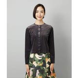 シアーベロアクルーネックカーディガン | MICHEL KLEIN | 詳細画像17 