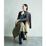 シアーベロアクルーネックカーディガン | MICHEL KLEIN | 詳細画像3 