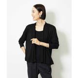 [紫外線/冷房対策に]ショートトッパーカーディガン | MICHEL KLEIN | 詳細画像13 