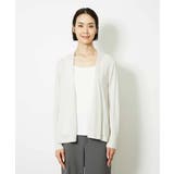 [紫外線/冷房対策に]ショートトッパーカーディガン | MICHEL KLEIN | 詳細画像23 