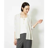 [紫外線/冷房対策に]ショートトッパーカーディガン | MICHEL KLEIN | 詳細画像7 