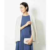 オフホワイト | [紫外線/冷房対策に]ショートトッパーカーディガン | MICHEL KLEIN